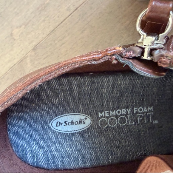 Dr. Scholl's Brown Wedge Ankle Shoes - Picture 2 of 5